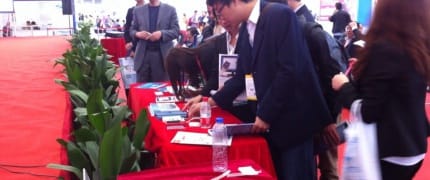 Exposition de l'électronique COMET en Asie à Shanghai
