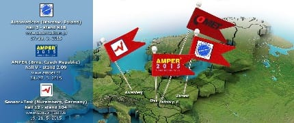 Laissez-nous vous inviter à visiter le stand COMET dans l'une des expositions de cette année
