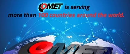 COMET dessert plus de 100 pays dans le monde