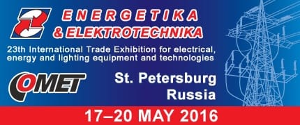 Visitez-nous à l'exposition Energetika et Elektrotechnika 2016