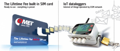 Enregistreurs de données IoT avec carte SIM intégrée à frais uniques