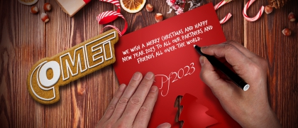 L'équipe COMET vous souhaite un Joyeux Noël et une bonne et heureuse année 2023
