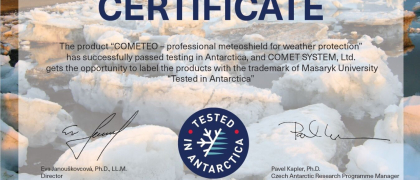 COMETEO  - Testé en Antarctique