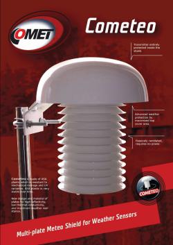 DATASHEET - Radiation meteoshield COMETEO