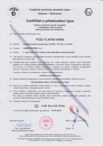 Transmetteur de température et humité relative avec câble de 1m, sortie 4-20mA - ATEX T3111EX