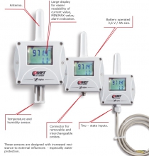 Thermomètre IoT, hygromètre, baromètre pour sonde externe, Sigfox