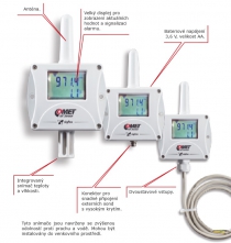 Thermomètre IoT, hygromètre, baromètre pour sonde externe, Sigfox