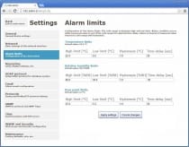 Capteur Web avec PoE - Hygromètre de thermomètre à distance avec interface Ethernet