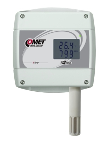PoE Capteur Web - Concentration en température, humidité, CO2 avec interface Ethernet