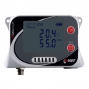 Enregistreur de données de température et d'humidité GSM pour sonde de température externe.