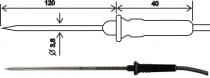 2301-220 / 0, sonde de température, câble 1 m.