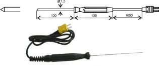 CZ550 sonde de surface thermocouple K