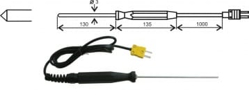 CZ900 sonde à aiguille pour thermocouple K