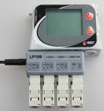 Data logger for 3 voltage inputs 0-10V and 1 two-state input, with built-in 2G modem and Flat Rate SIM Card