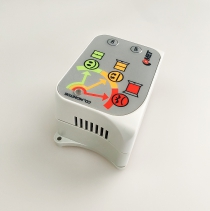 CO2 monitor with built-in carbon dioxide sensor