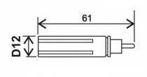 201-80 / C, sonde de température de l'air