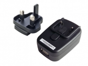 Adaptateur AC / DC 230Vac à 5Vdc / 2.1A, UK