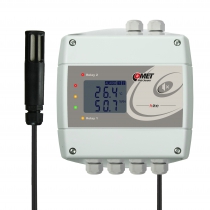 Thermomètre hygromètre pour air comprimé avec interface Ethernet et relais