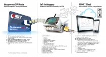IoT Wireless Temperature and Relative Humidity Datalogger for external probe, with built-in 4G modem and Flat Rate SIM Card