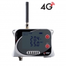 Enregistreur de données de température et d'humidité 4G pour sonde de température externe et avec modem