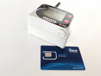 Data logger for 3 voltage inputs 0-10V and 1 two-state input, with built-in 4G modem and Flat Rate SIM Card
