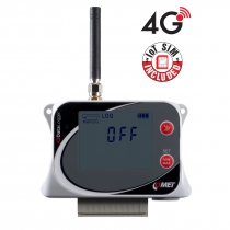 IoT Wireless Four channel Datalogger with pulse and two-state inputs, with built-in 4G modem and Flat Rate SIM Card
