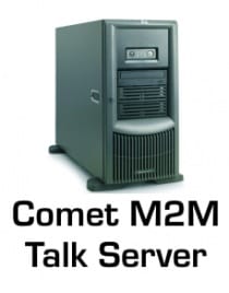 Paiement de droit unique pour l'utilisation du serveur M2M - appliqué pour chaque enregistreur de données avec modem