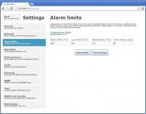Capteur Web avec PoE - thermomètre avec interface Ethernet