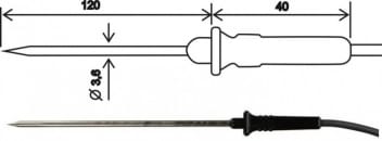 2301-220 / E, sonde de température, câble 1 m