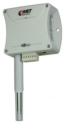 WebSensor avec PoE - Deux canaux avec des entrées binaires