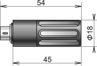 Sonde numérique température / humidité, pour insertion directe