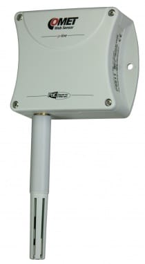 WebSensor avec PoE - 1 canal, Thermomètre hygromètre