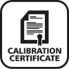 Traceable calibration certificate